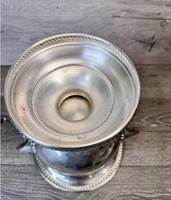 Bol de refroidisseur de vin en métal aluminium de luxe stockage de bouteille de vin sur pied seau à glace seau à champagne en aluminium