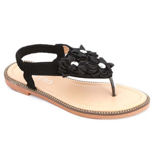 รองเท้าแตะแฟนซีสำหรับเด็กผู้หญิง 279 (31-36) - สีดำ - Product Image 1