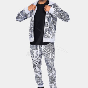 Conjunto Deportivo para Hombre, Hecho en Pakistán, Nuevo, con Capucha, Informal, Sólido, de Alta Calidad, Poliéster/Algodón, Ligero y Transpirable - Product Image 6