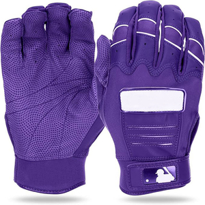 Gants de frappe de baseball et de softball à manchette longue pour adultes et jeunes, en cuir de haute qualité, très demandés, confortables - Product Image 4