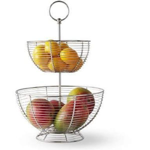 Panier de fruits au design simple et élégant panier de rangement de fruits en fil métallique de qualité de luxe pour la corbeille de fruits la plus vendue à bon prix - Product Image 2