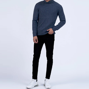 Pull décontracté à manches longues respirant chandails à col rond pour hommes unisexe pull décontracté à vendre - Product Image 1