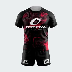 Maillot de rugby pour homme de conception professionnelle, personnalisé, nouveau style 2026, sublimation intégrale, polyester, uniforme de rugby sportif - Product Image 2