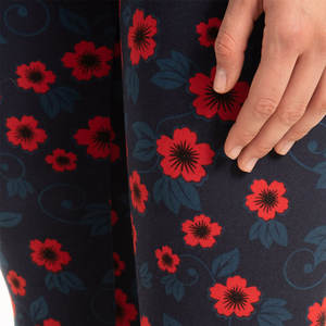 OEM Custom Made Sublimated Women's Mid-Waist <b>Legging</b> Fashionable Wholesale Prices - Product Image 5