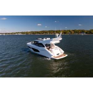 Yacht à voile de luxe Sunseeker Manhattan 52 d'occasion 2018, matériau en fibre de verre, 450 CV, 35-40 nœuds - Product Image 5