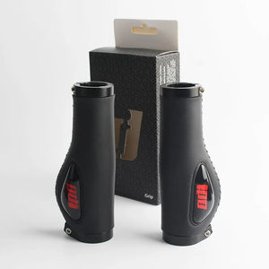 Poignées de <span class=keywords><strong>vélo</strong></span> ODI en <span class=keywords><strong>cuir</strong></span> souple pour VTT <span class=keywords><strong>Poignée</strong></span> de VTT antidérapante à absorption des chocs avec bouchon de barre Partie cycliste - Product Image 4