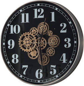 Nouvelle horloge murale en laiton pour salle d'étude, salle à manger, bureau et décoration murale extérieure - Product Image 4