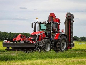 Tractor agrícola sobre orugas de alto rendimiento 75HP-120HP con accesorio de cargador frontal 4WD y componente esencial del núcleo del motor - Product Image 6