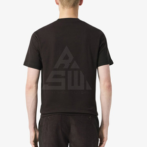 T-shirt pour homme sur mesure, grande taille, polyester/coton, respirant, écologique, coupe classique, manches courtes décontractées - Product Image 3