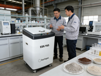 Aurispec Standlı EDX-V63 XRF Analizörü Süper Hızlı SDD Dedektör 50KV/2mA X-ışını Kaynağı Çimento Üretimi Kalite Kontrolü için