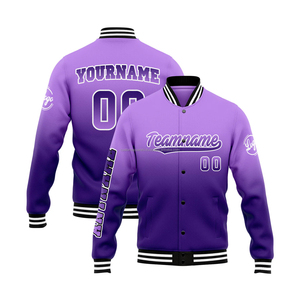 MCACVJ-123 de veste universitaire personnalisée pour marque d'entreprise col montant avec logo brodé sur le devant pour vêtements d'équipe promotionnels - Product Image 1