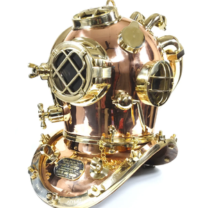 Décoration murale, artisanat en métal, cadeau pour votre papa, casque de plongée sous-marine antique de qualité supérieure, qualité très premium - Product Image 1