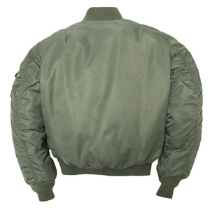 Prix d'usine Blouson d'aviateur vente en gros blouson d'aviateur en nylon de printemps pour hommes grande taille avec logo personnalisé - Product Image 6