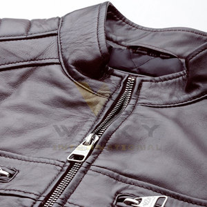 Chaqueta de Invierno de Cuero Genuino para Hombre, Estilo Moderno, con Aspecto Elegante y Sensación Cómoda, Ideal para la Moda Diaria - Product Image 5