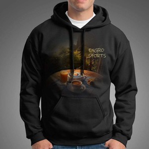 Custom Printed Hoodies Streetwear Men's Clothing 100 Cotton Blank <b>Thick</b> <b>Fleece</b> Heavyweight Oversized Fit Custom Print logo - Product Image 2