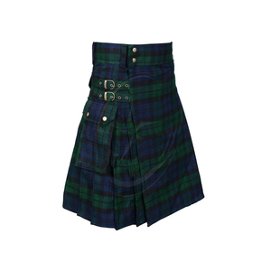 Heritage 6 Yard Pantalon Avec Poches Hommes Coton Highlander Scottish Outfit Traditionnel Tartan Kilt Jupe - Product Image 1