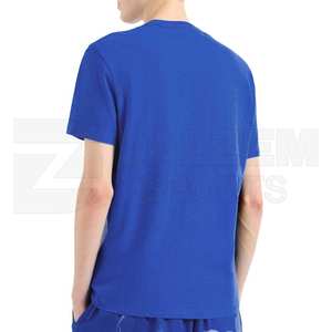 OEM ODM Hombres Camiseta de manga corta Tamaño personalizado Logotipo personal Diseño Poliéster Algodón Sublimación Camiseta personalizable - Product Image 2