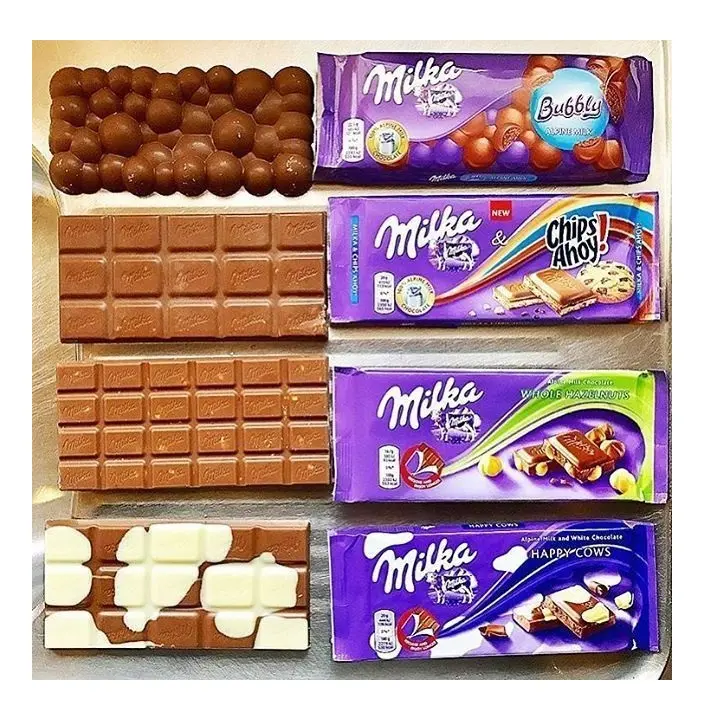 Milka שוקולד 100g , 270g , 300g כל טעמים זמין