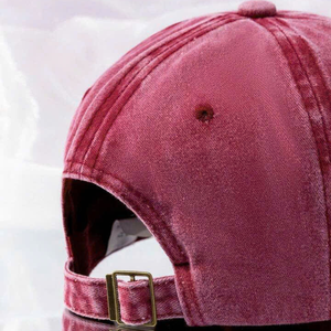 Gorra de béisbol personalizada a prueba de agua OEM 6 paneles sarga de algodón toda la tela sombrero ajustable para hombres de Vietnam maqueta gratis - Product Image 2