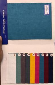 Ninja Brand 58-Inch Width Poly <b>Cotton</b> <b>Linen</b> <b>Fabric</b> Soft and Durable Blended Woven <b>Fabric</b> for Girls' Wedding Shirts & Dresses - Product Image 5