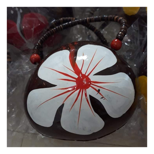 Bolso de mano único de cáscara de coco, fuerte, transpirable, hecho a mano de material sostenible, ideal para uso diario, vacaciones - Product Image 3