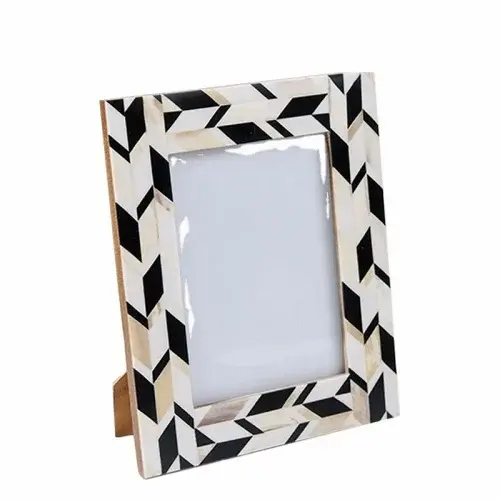 إطار صورة مربع الشكل من الراتنج عالي الجودة مع تصميم مخصص متوفر بسعر البيع بالجملة من HS Hussain Crafts
