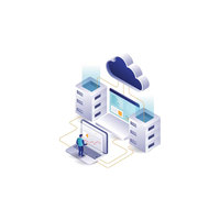 Agile Hosting Solutions 'High Mac Versión de Internet Servidores de alojamiento en la nube Software de gestión de exportadores indios Stock de computadora
