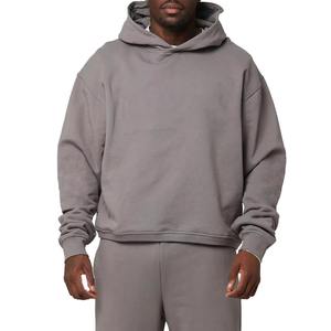 Custom Factory Heavyweight Cotton Pullover Hoodies Men 3D Embossed No <b>String</b> Sweatshirts Manufactured Mens Sweatshirts Hoodies - Product Image 1