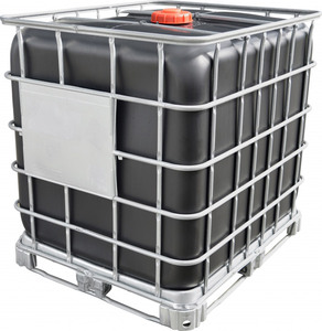 Tanque IBC Usado de 330 Galones a Bajo Precio, HDPE con Marco de Acero Galvanizado - Product Image 3