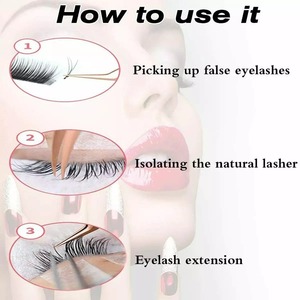 Pince à épiler 2022 Volume 45 degrés outil d'extension de cils Original en forme de L - Product Image 5