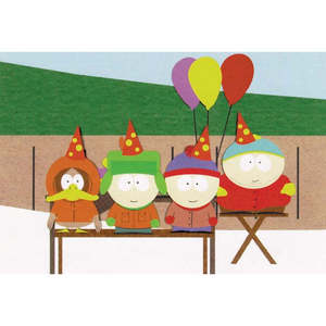 การ์ดอวยพรเซาท์พาร์ก โปสการ์ด - Product Image 1