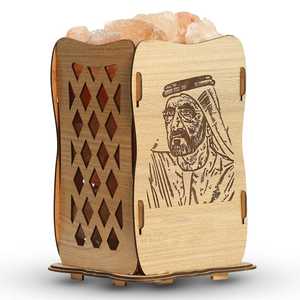 ตะกร้าไม้แกะสลักฐานไม้โคมไฟคริสตัลกลางคืนทำด้วยมือโคมไฟเกลือหิมาลัยทำมือตะกร้าดอกไม้แกะสลักรูปสัตว์ของตกแต่งห้อง - Product Image 2