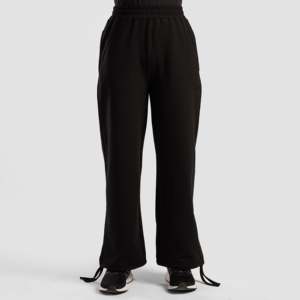 Pantalon de survêtement décontracté VolumeFit à jambes larges noir avec fonction respirante - Product Image 2