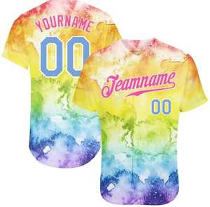 Sublimated Custom Printed Baseball & Softball Jerseys 100% Polyester Breathable Quick Dry Performance Uniform - Product Image 2