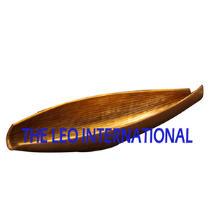 Golden Plated <b>With</b> Flower Leaf Shape Design <b>Lid</b> Decorative <b>Bowl</b> Stainless Steel Brass Metal Home Hotel <b>Bowl</b> - Product Image 5