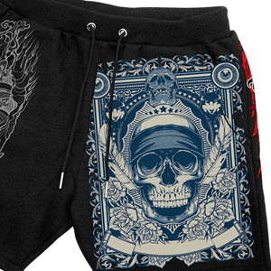 Vente en gros d'usine OEM Short en maille personnalisé de grande taille de qualité supérieure pour hommes Nouveau design Short de jogging d'été en coton imprimé pour garçons - Product Image 3