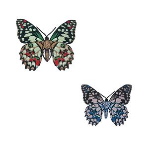 Vente chaude plusieurs couleurs brodées fer sur patchs taux de gros appliques patchs pour vêtements - Product Image 1