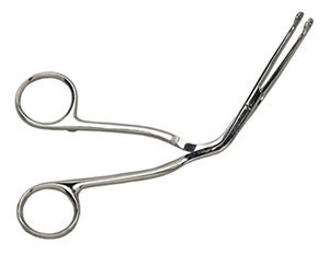 Pinces Magill Angulaires en Acier Inoxydable, Instrument Chirurgical Manuel Réutilisable pour ORL, Utilisation Adulte - Product Image 3