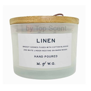 Décoration d'intérieur artisanale en lin et cire de soja, façonnée avec le toucher de la nature - Product Image 2