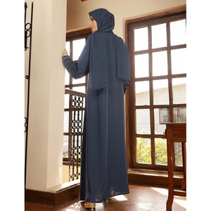 Últimos diseños Ropa musulmana tradicional Mujeres Abaya Mejor fabricante y proveedor Mujeres Abaya en tarifa al por mayor - Product Image 5