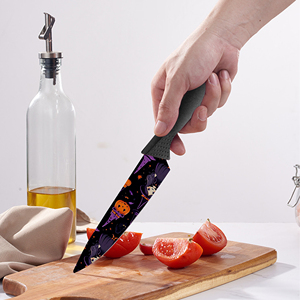 Juego de 3 Cuchillos de Chef Profesionales de Cerámica Premium con Mangos de Plástico, Duraderos y Afilados para Eventos de Cocina al Aire Libre - Product Image 5