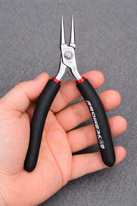 LUMINEX IMPEX Tronex 531 Round <b>Nose</b> Jewelry Pliers Long Tip Precision Loop Tool Stainless Steel Custom Handle - Product Image 2