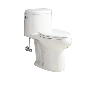Louças sanitárias de duas peças de alta qualidade, posição de assento confortável, material de cerâmica fina para exportação disponível