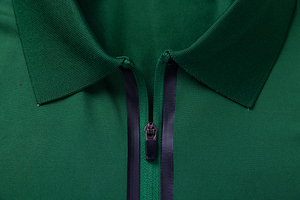 เสื้อโปโลนักกอล์ฟมีซิปเสื้อเวิร์คช้อปแบบทีมธุรกิจ - Product Image 3