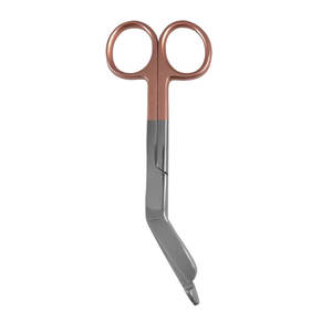 Tijeras para Vendajes de Acero Inoxidable S.S. SURGIMED de 14.0 cm, Instrumentos Quirúrgicos Reutilizables, Fuente de Alimentación Manual, Garantía de 3 Años - Product Image 1