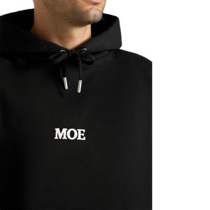 Sudadera con Capucha para Hombre, Algodón Grueso, Forro Polar de 400 GSM, Corte Holgado con Logotipo Minimalista para Venta al Por Mayor OEM - Product Image 2