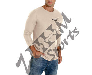 <b>Men's</b> Casual Lightweight Solid Pattern <b>T</b>-<b>Shirt</b> Waffle Crew Neck Long Sleeve Pullover Autumn <b>Thermal</b> Knit Quick Dry <b>Shirt</b> Set - Product Image 1