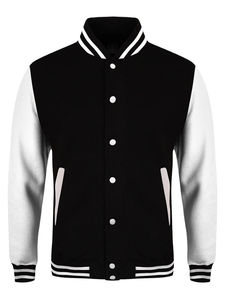 Chaqueta Universitaria de Invierno para Hombre, Logotipo Personalizado al por Mayor, Forro de Lana Transpirable, Estilo Preppy - Product Image 4