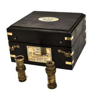 Antiquités maritimes Capitaine marin Sextant Instrument astrolabe de travail - Product Image 4