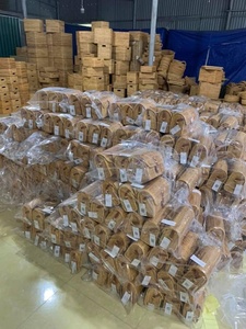 Bolsos de Ratán al por Mayor, Bolsos de Hombro de Paja Tejidos a Mano de Bali, Diseño de Concha, Dos Bolsos Abiertos Hechos en Vietnam - Product Image 4